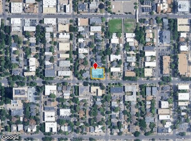  1201 N Clarkson St, Denver, CO Parcel Map