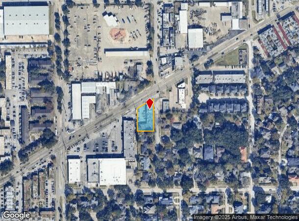 5801 Bissonnet St, Bellaire, TX Parcel Map