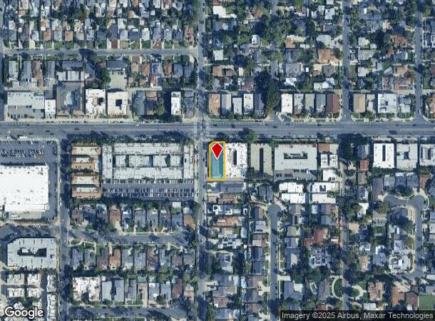  14254 Burbank Blvd, Sherman Oaks, CA Parcel Map