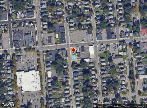 180 Robinson St, Binghamton, NY Parcel Map