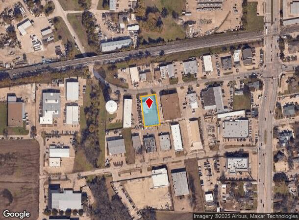  3202 Main St, Rowlett, TX Parcel Map