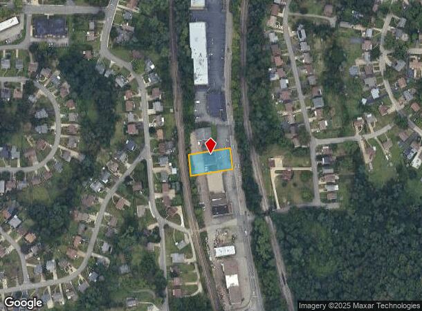  4146 Library Rd, Pittsburgh, PA Parcel Map