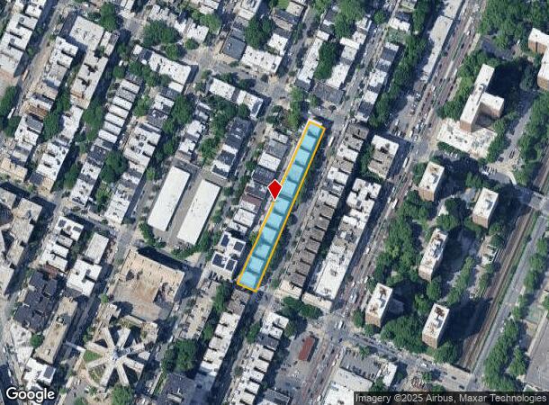 1229 Clay Ave, Bronx, NY Parcel Map