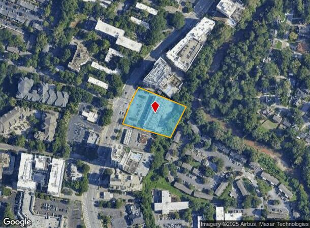  2205 Peachtree Rd Ne, Atlanta, GA Parcel Map