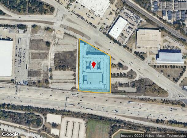  7655 Washington Ave, Houston, TX Parcel Map