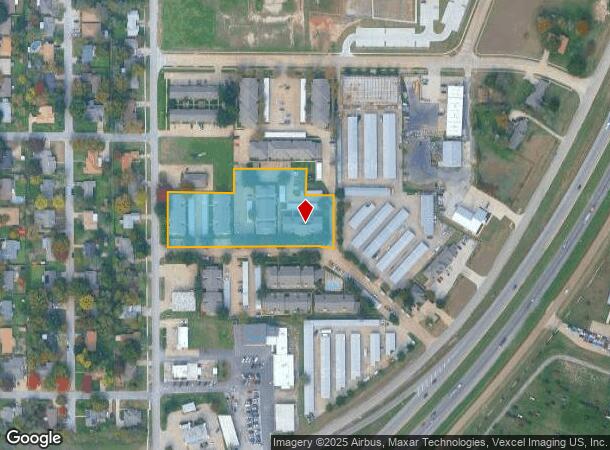  100 E Ridgeway Dr, Midlothian, TX Parcel Map