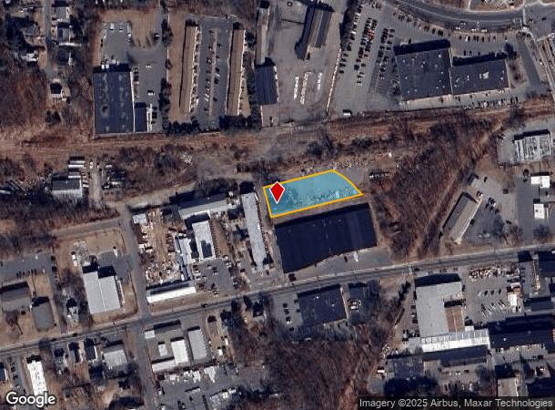  71 Hilliard St, Manchester, CT Parcel Map