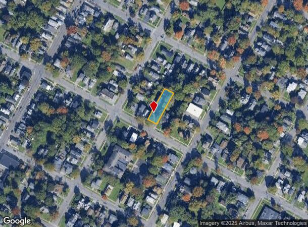  1412 Spring St, Syracuse, NY Parcel Map