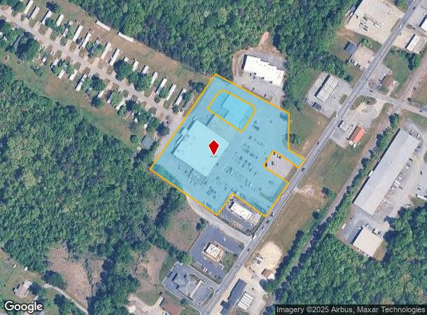  6455 Old Us Highway 52, Lexington, NC Parcel Map