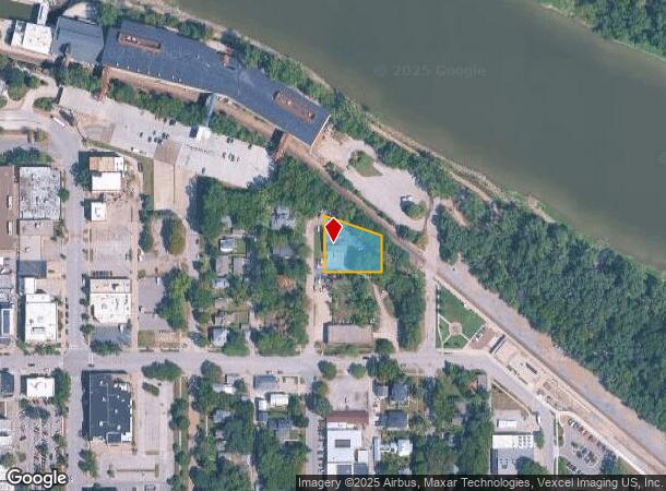  630 Connecticut St, Lawrence, KS Parcel Map