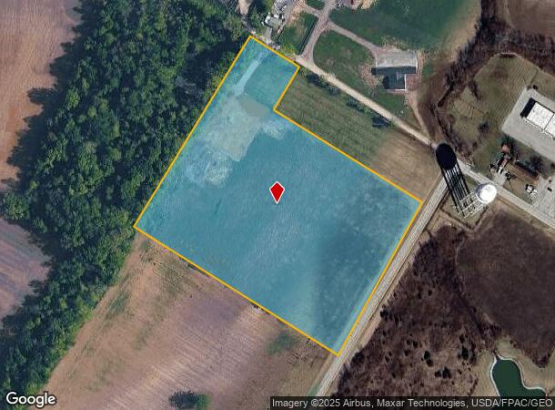 420 N Curry Rd, Wilmington, OH Parcel Map