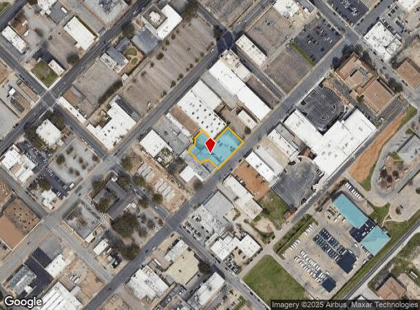  929 Franklin Ave, Waco, TX Parcel Map