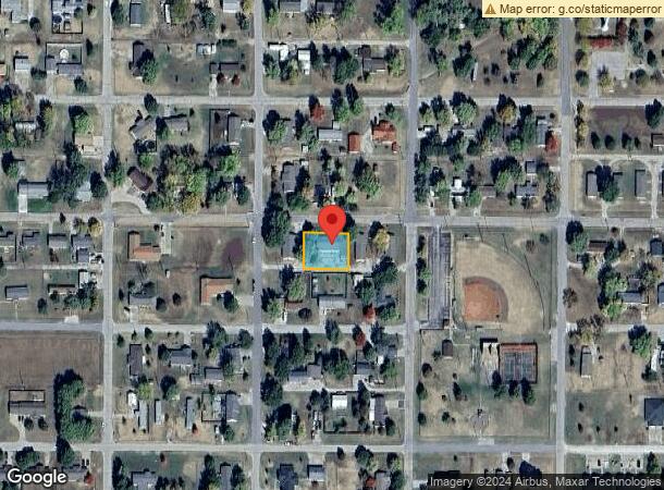  1315 Alleghaney St, Burlington, KS Parcel Map