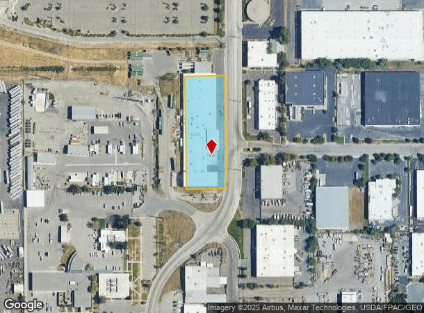 1874 S Pioneer Rd, Salt Lake City, UT Parcel Map