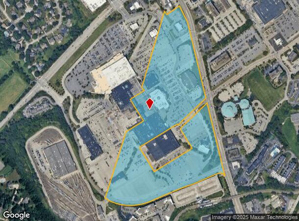 301 S Hills Vlg, Pittsburgh, PA Parcel Map