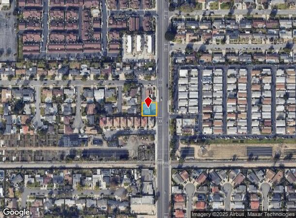  1611 S Euclid St, Anaheim, CA Parcel Map