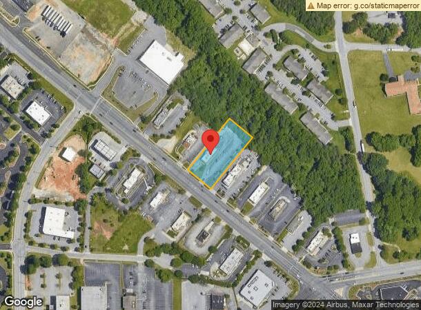  2707 S Main St, High Point, NC Parcel Map