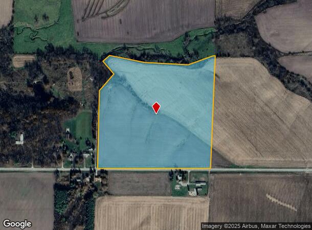  22418 Pilgrim Rd, Chadwick, IL Parcel Map