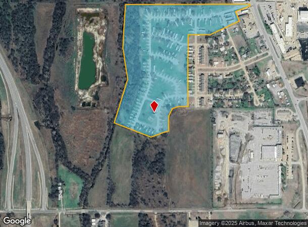  1702 Green Meadow Dr, Duncan, OK Parcel Map
