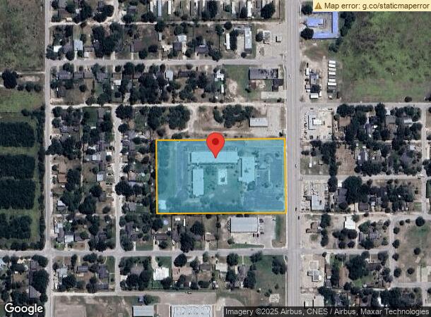  555 N Johnson St, Alice, TX Parcel Map