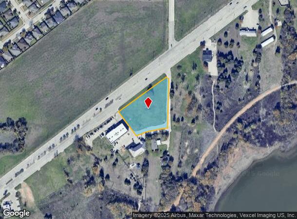 Hillside Dr, Little Elm, TX Parcel Map