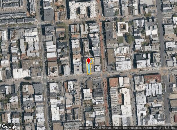  3030 16Th St, San Francisco, CA Parcel Map