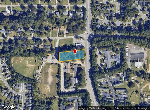  1805 N New Hope Rd, Raleigh, NC Parcel Map