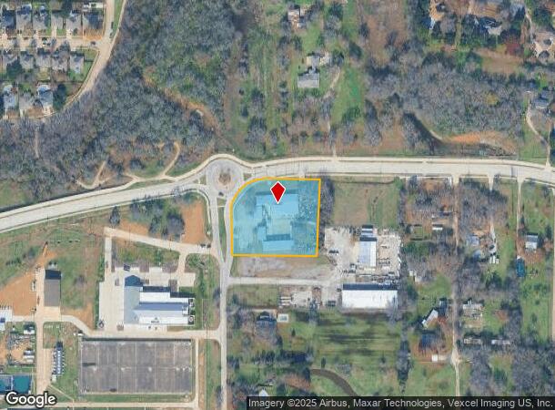 6901 Russell Curry Rd, Arlington, TX Parcel Map