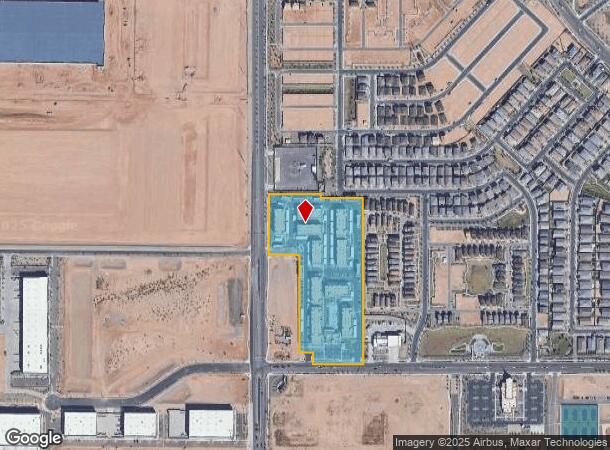 13303 S Ellsworth Rd, Mesa, AZ Parcel Map