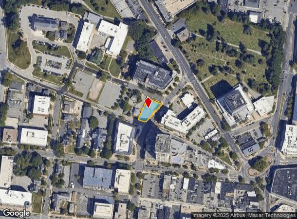 706 W Washington Ave, Towson, MD Parcel Map