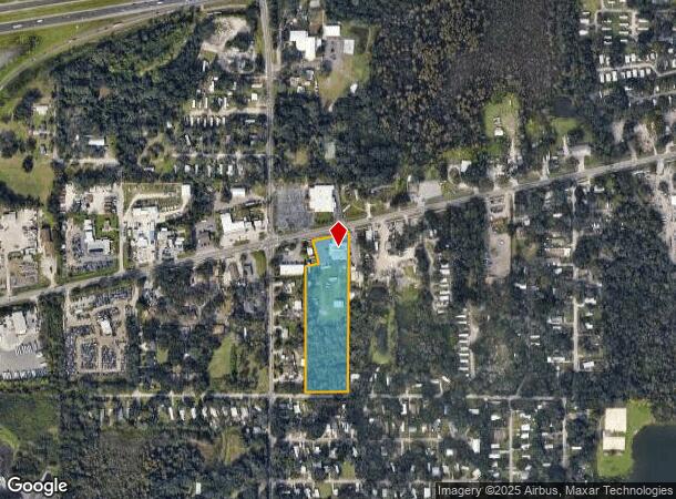  10909 E 92 Hwy, Seffner, FL Parcel Map