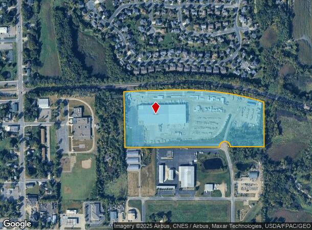  100 Zephyr Ave S, Montrose, MN Parcel Map
