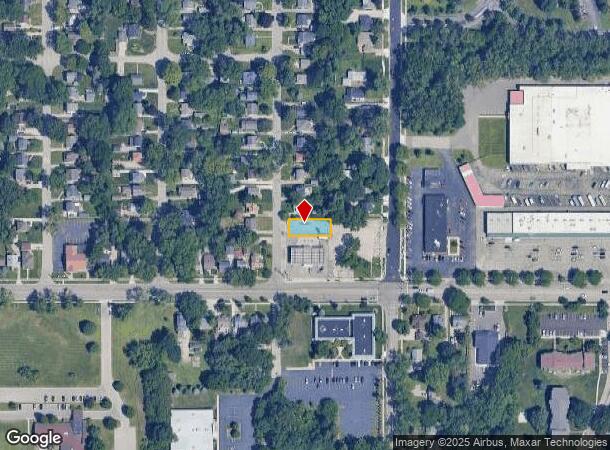  1214 Edith Ave Ne, Grand Rapids, MI Parcel Map