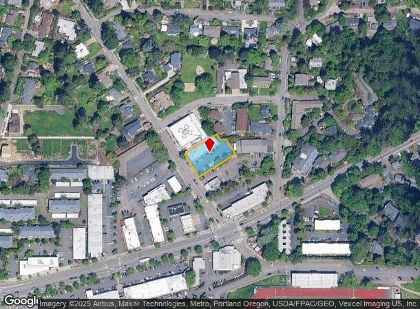  1513 Sw Sunset Blvd, Portland, OR Parcel Map