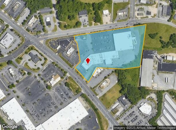  2831 S Main St, High Point, NC Parcel Map