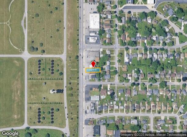 3493 Harlem Rd, Buffalo, NY Parcel Map