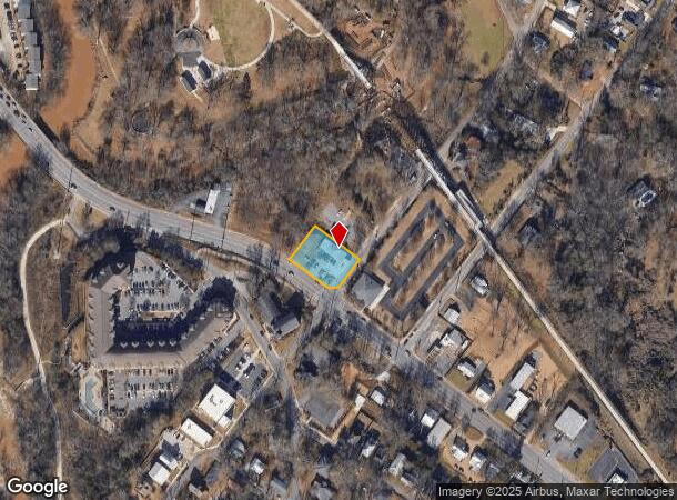  197 Oak Dr, Athens, GA Parcel Map