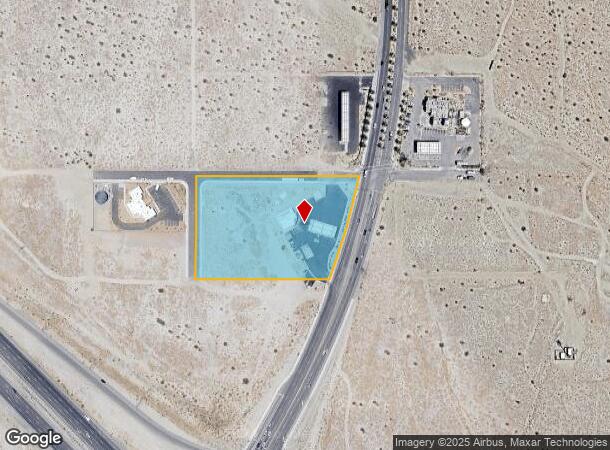  22755 Palm Dr, Desert Hot Springs, CA Parcel Map