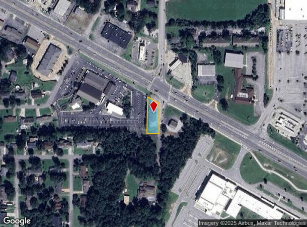 1638 Battlefield Pky, Fort Oglethorpe, GA Parcel Map