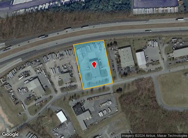  1515 Commerce Ave, Carlisle, PA Parcel Map