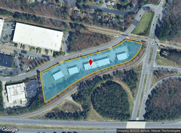  541 Eastpark Ct, Sandston, VA Parcel Map