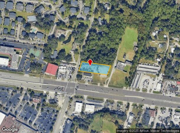  1539 Parental Home Rd, Jacksonville, FL Parcel Map