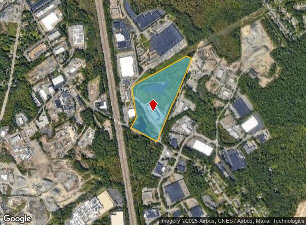  100 Page St, Stoughton, MA Parcel Map