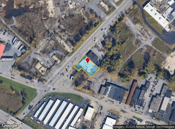  845 Hiawatha Blvd W, Syracuse, NY Parcel Map