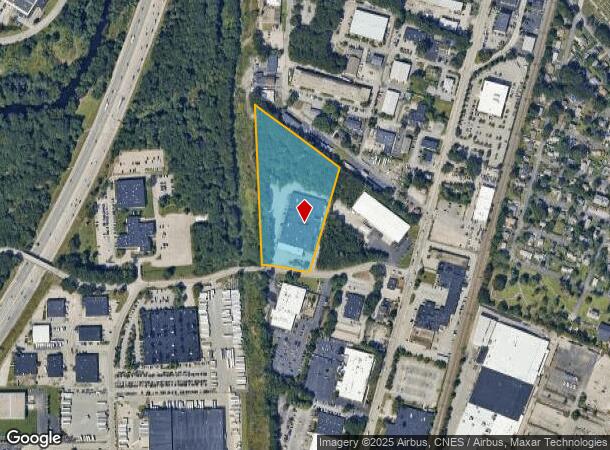 55 Service Ave, Warwick, RI Parcel Map