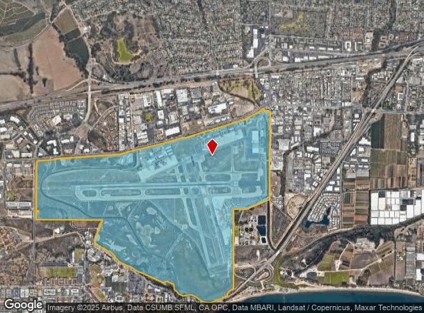  100 Adams Rd, Goleta, CA Parcel Map