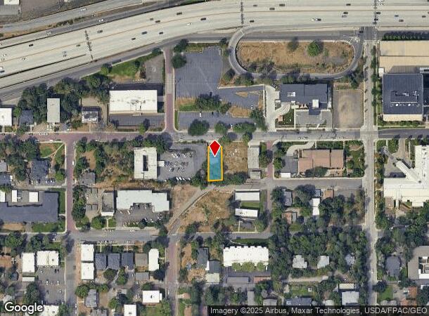  1117 W 5Th Ave, Spokane, WA Parcel Map