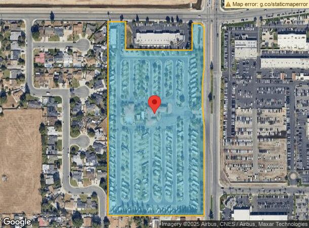  5025 Wible Rd, Bakersfield, CA Parcel Map