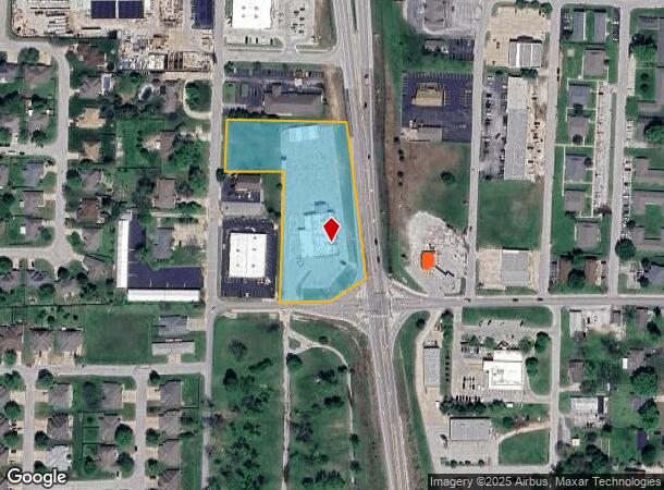 411 W South St, Nixa, MO Parcel Map