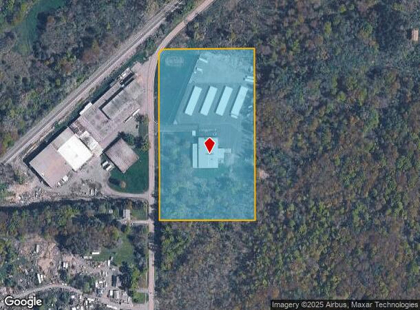 9545 Hardpan Rd, Angola, NY Parcel Map